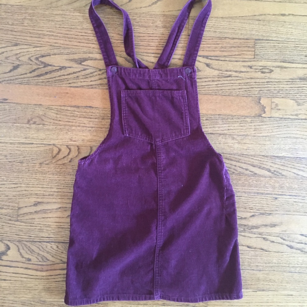 Corduroy Overall Dress